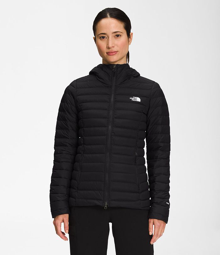 Plumifero The North Face Mujer Negras Stretch Sudadera Con Capucha 03561SPEG